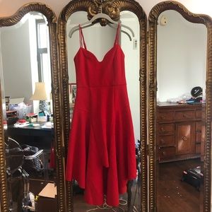 Red dress